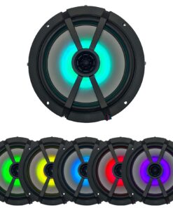 KICKER 6.5" White LED Marine Speakers (Qty 4) 2 Pairs of OEM Replacement Speakers LED White 20 71KlqGSdYTL
