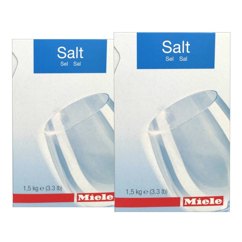 Catalog 7 2 PACK - Miele Care Collection Dishwasher Reactivation Salt 3.3lbs 2