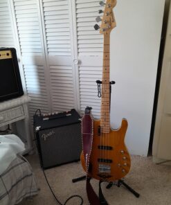 Fender Rumble 25 V3 Bass Amp for Bass Guitar, Bass Combo, 25 Watts, with 2-Year Warranty 8 Inch Speaker, with Overdrive Circuit and Mid-Scoop Contour Switch 25 watt Amp only 23 71KmmArhPdL