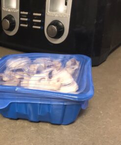 Orblue Silicone Stretch Lids, 6-Pack of Various Sizes 27 71Kn qilAnL