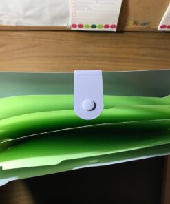 SKYDUE Letter A4 Paper Expanding File Folder Pockets Accordion Document Organizer (Purple) 1 Purple 40 71KnL7BxivL