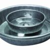 Baby Chick Waterer Base - Little Giant - Metal Waterer Base Jar, 1 Quart (Item No. 9826) Silver 60 71KnO14r9dL