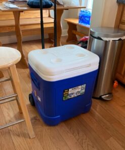Igloo Ice Cube 60 Quart Roller Cooler , Ocean Blue 31 71KnQOB9sEL