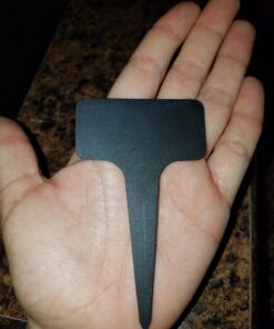 Prudance® 50pcs T Tag Plant Markers - Premium Nursery Garden Labels - Black 28 71KnmF6MdZL