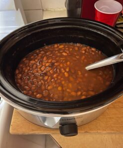 Proctor Silex Double Dish Slow Cooker with 6qt Crock and Dual 2.5qt Nonstick Insert to Cook Two Meals at Once, Dishwasher Safe Pot & Lid, Silver (33563) 40 71Ko0qNsiDL