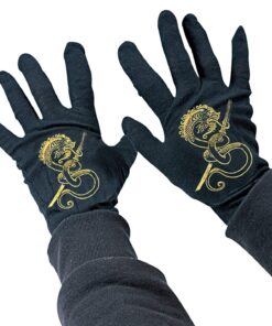 Rubies Child's Black Ninja Gloves