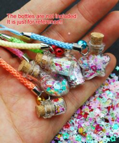 Colorful Manicure Glitter Confetti 1.8oz/50g Mixed Shapes Size 3mm Great for Party Décor, DIY Crafts, Premium Nail Art Etc.. 32 71KoQJAPF5L