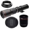 Big Mike’s High-Power 500mm/1000mm f/8 Manual Telephoto Lens for Nikon DSLR, Black 14 71KpZIuEo4L