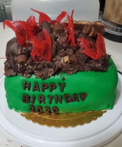 Satin Ice Green Fondant, Vanilla, 2 Pounds 2 Pound (Pack of 1) 17 71KpisgNr8L