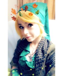 Niche-Finds Link Inspired Hat Elf Hat Tunic Cap for Adults and Young Adults + Free Hylian Crest Necklace Green 19 71KpwtoIStL