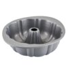 Farberware Nonstick Bakeware Fluted Mold Baking Pan / Nonstick Fluted Mold Cake Pan, Round - 10 Inch, Gray 10" 14 71KqZfet2JL