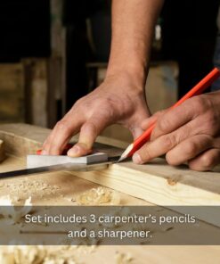 Kapro 275S Sharpener and 3 Pencil Set 6 71Kr1LHzwML