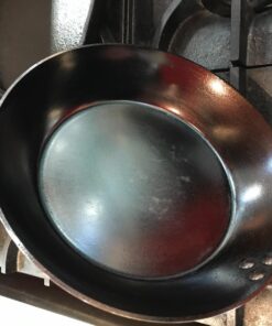 de Buyer MINERAL B Carbon Steel Fry Pan - 10.25” - Ideal for Searing, Sauteing & Reheating - Naturally Nonstick - Made in France 10.25" 58 71KsCQqME L