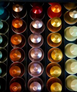 Mind Reader Nespresso Compatible Capsule Drawer, Countertop Organizer Coffee Pod Holder, Storage, 9.25" L x 15" W x 2" H, 9.21 x 15.94 x 2.36, Black 37 71KsaazeDrL