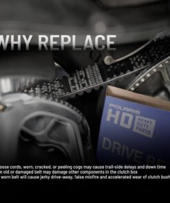 Polaris RZR and General Drive Belt – Compatible with RZR XP, Trail S 1000 Premium Ultimate, General XP, XP 1000, Runs at Optimal RPMs, No Clutch Recalibration - 3211180 7 71KtIZQKTNL