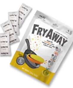 FryAway Pan Fry Cooking Oil Solidifier, Solidifies up to 8 Cups - Plant-Based Cooking Oil SolidifierPowder that Turns Used Oil to Hard Oil and Organic Waste - Easy to Use, Made in the USA 34 71KtOv0QuL