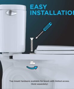 TOTO Transitional SoftClose SS114#01 Elongated Soft Close SEAT, Cotton White 30 71Ktf7OHSOL