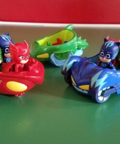 PJ Masks Vehicle, Cat-Car & Catboy Figure, Kids Toys for Ages 3 Up by Just Play Cat Boy Cat Car 17 71Ku39nlBBL 1