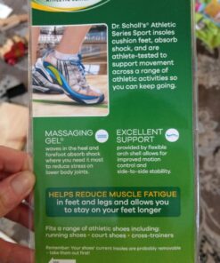 Dr. Scholl's Sport & Fitness All-Purpose Comfort Insoles, Women's, 1 Pair, Trim to Fit Inserts 1 Count (Pack of 1) 1 Pair (Women's 6-10) 37 71KuqC6qNL 1