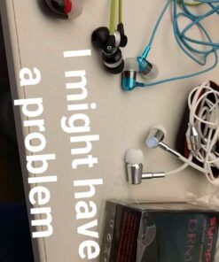 Symphonized DRM red Gray DRM Premium Genuine Wood in-Ear Noise-isolating Headphones with Mic, Red/Gray 13 71KvEZsZ rL