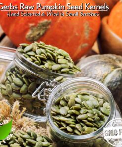 GERBS Raw Pumpkin Seed Kernels 2 LB. Resealable Bag, Top 14 Allergy Free Foods, Healthy Protein & Magnesium Packed Superfood Snack, Non GMO, No Oils, No Preservatives, Gluten & Peanut Free, Vegan, Keto, Kosher, Shelled Pepitas grown in Canada 21 71Kvyr8AYbL