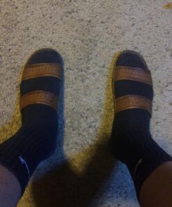 Pali Hawaii Unisex Adult Classic Jandals Sandals 13 Brown 9 71KwjwYqLyL 1