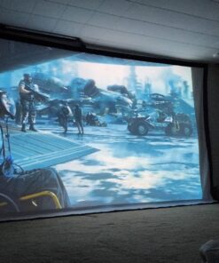 Dangbei Mars Pro 4K Projector, DLP Projector with Android 4GB+128G, 2x10W HiFi Speakers, Auto Focus, Keystone HDR10 Home Theater 53 71KwrF28C8L