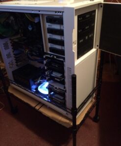 Oceanstar Portable 1-Tier Metal Rolling File Cart, Black,24 in 37 71KwtJ3zNjL