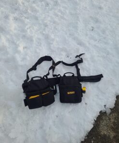 DEWALT DG5617 20-Pocket Pro Framer's Combo Apron Tool Belt and Yoke-style Suspenders Black Pockets On Suspenders 17 71KxC1ZjUIL