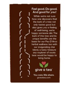 NOW Foods, Pau D'Arco Tea, A Traditional Herbal Experience, Overall Wellness, Premium Unbleached Tea Bags with No-Staples Design, 24-Count 24 Count (Pack of 1) 8 71KxY3yNzRL