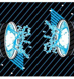 8-Foot Professional Beer Pong Table - Party Pong Splash Edition 6 71Kxk4bPFML