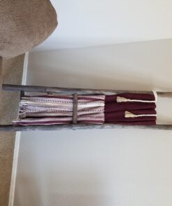 DII Braided Striped Throw, 50x60, BlackBerry 28 71Kxy8jjGWL