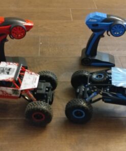 Click N' Play Remote Control Car 4WD Off Road Rock Crawler Vehicle 2.4 GHz, Red 32 71KyDoIocLL