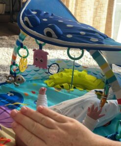 Bright Starts Disney Baby Finding Nemo Mr. Ray Ocean Lights & Music Gym, Ages Newborn + 38 71KyN0P7HZL