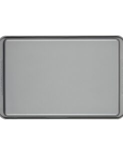 Farberware Bakeware Nonstick Cookie Baking Sheets, 3-Piece Set, Gray 23 71KzSmaQC6L