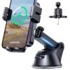 Wireless Car Charger,15W Qi Fast Charging Car Charger Phone Holder Mount, Auto-Clamping Alignment Windshield Dashboard Air Vent Cell Phone Holder for iPhone 15 Pro Max/15 Pro, Galaxy S23/S22 etc 8 71L 2livSDL