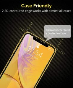 Alternative view of UNBREAKcable Screen Protector for iPhone 11/ iPhone XR [3-Pack] [99.99% HD Clear] [Easy Installation Frame] [9H Hardness] [Bubble Free] for Apple 6.1''