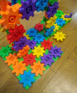 Learning Resources Gears! Gears! Gears! 100-Piece Deluxe Building Set - Ages 3+, Preschool Building Sets, Gears Toys for Kids, STEM Toys for Toddlers, Construction Toy Set, Kids Building Toy 100 Piece Set Gears! 47 71L1egPzKcL