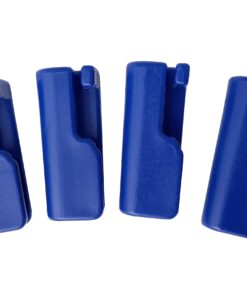 TAYLOR MADE PRODUCTS Quick Knot Boat Fender Hangers for 1/4" Line, Heavy-Duty Blue Molded Nylon, 2-1/8" x 1-1/8" x 3/4", 4-Pack - 1098 8 71L2SmnztOS