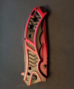 M-tech 8 Inch Spring Assisted Blood Red Folding Pocket Knife Tactical Combat 26 71L2jFLoTOL