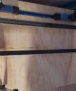 POWERTEC 71168 T-Track Hold Down Clamp for Woodworking, 5-1/2” L x 1-1/8” W, 2 Pack 5-1/2" Hold Down Clamp 29 71L3Gc0n6BL