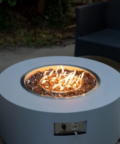 Stanbroil 12 Inch Round Fire Pit Burner Ring for Natural Gas & Propane Fire Pit Fireplace - Black Steel Fire Pit Burner for Indoor & Outdoor, BTU 92,000 Max Round 12" 13 71L3YEPvpxL 1