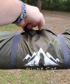 Night Cat Upgraded Backpacking Tents 1 2 Persons Easy Clip Setup Camping Tent Adults Scouts Heavy Rainproof Compact Lightweight Army Green 1 Person(7x3.8x3.8ft) 81 71L3YdLjo8L