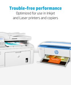 HP Papers | 8.5 x 11 Paper | Premium 32 lb | 6 Pack - 1,500 Sheets| 100 Bright | Made in USA - FSC Certified | 113500C 6 Pack | 1500 Sheets Letter (8.5 x 11) 11 71L3ZWx15WL 1