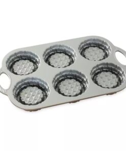 Nordic Ware Cast-Aluminum Nonstick Baking Pan, Shortcake Baskets Shortcake Baskets Baking Pan 15 71L3hShN9 L