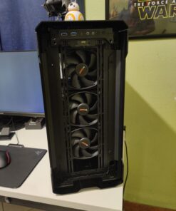 Phanteks (PH-ES518XTG_DBK01) Enthoo Evolv X ATX Case Tempered Glass Windows Digital RGB Black 122 71L3iZOF4TL