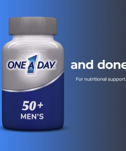 One A Day Men’s 50+ Multivitamins, Supplement with Vitamin A, Vitamin C, Vitamin D, Vitamin E and Zinc for Immune Health Support*, Calcium & more, 175 count 27 71L3mQJ11sL