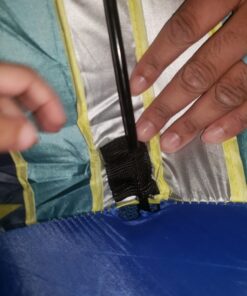 USA Toyz Rocket Ship Pop Up Kids Tent - Spaceship Rocket Indoor Playhouse Tent for Boys and Girls with Included Space Projector Toy and Kids Tent Storage Carry Bag Rocketship Tent 42 71L404uMGnL