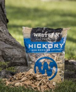 Western Premium BBQ Products Hickory BBQ Smoking Chips, 180 cu in No Size 18 71L4T61QfL