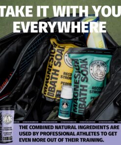 Coach Soak: Recovery Bath Soak - Absorbs Faster Than Epsom Salt Bath Soak for Pain – Rejuvenating Post Workout Magnesium Flakes -21 Minerals, Essential Oils & Bath Salts (Calming Lavender) Calming Lavender 3 Pound (Pack of 1) 25 71L4oRdpq0L